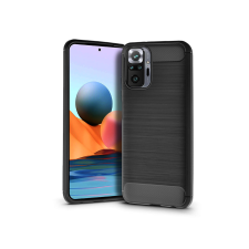 Haffner Xiaomi Redmi Note 10 Pro szilikon hátlap - Carbon - fekete (PT-6160) tok és táska