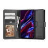 Haffner Xiaomi Redmi Note 12 5G/Poco X5 5G oldalra nyíló tok - Tech-Protect Wallet Book Flip - fekete