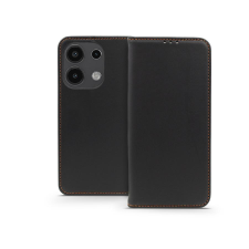 Haffner Xiaomi Redmi Note 13 4G oldalra nyíló tok - Smart Pro Flip - fekete tok és táska