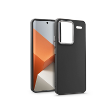 Haffner Xiaomi Redmi Note 13 Pro+ 5G szilikon hátlap - Frame - fekete (HF279959) tok és táska