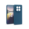 Haffner Xiaomi Redmi Note 14 Pro 5G matt szilikon tok, kék (HF373909)