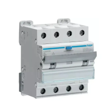 Hager ADM406C Áramvédős kismegszakító 3P+N, B-6A, 30mA, 6kA, A villanyszerelés