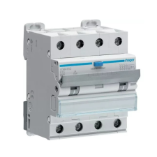 Hager ADM416C Áramvédős kismegszakító 3P+N, B-16A, 30mA, 6kA, A villanyszerelés