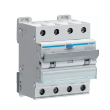 Hager ADM432C Áramvédős kismegszakító 3P+N, B-32A, 30mA, 6kA, A villanyszerelés