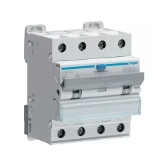 Hager ADM432C Áramvédős kismegszakító 3P+N, B-32A, 30mA, 6kA, A villanyszerelés