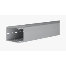 Hager BA68006007030B Perforált vezetékcsatorna BA6, PVC, 80x60mm, szürke villanyszerelés