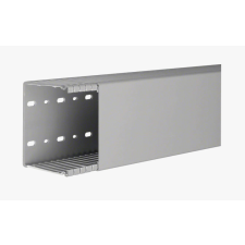 Hager BA68010007030B Perforált vezetékcsatorna BA6, PVC, 80x100mm, szürke villanyszerelés