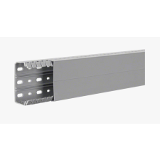Hager BA740080 Perforált vezetékcsatorna BA7 40x80, szürke villanyszerelés