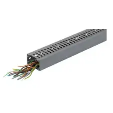 Hager BA7A25040 Perforált vezetékcsatorna BA7A, PVC, 25x40mm, szürke villanyszerelés