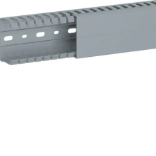 Hager BA7A40100 Perforált vezetékcsatorna BA7A, PVC, 40x100mm, szürke villanyszerelés