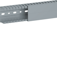 Hager BA7A60120 Perforált vezetékcsatorna BA7A, PVC, 60x120mm, szürke villanyszerelés