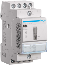 Hager ERL418SDC Csendes mágneskapcsoló, 2Z+2NY, 16A, 12V DC, I-0-II, moduláris villanyszerelés