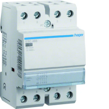 Hager ESC466 Mágneskapcsoló, 3Z+1NY, 63A, 230V AC, moduláris villanyszerelés