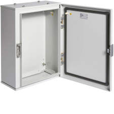 Hager FL106A Orion Plus fémszekrény, IP65, teli ajtós, 400x300x160mm villanyszerelés
