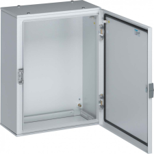 Hager FL116A Orion Plus fémszekrény, IP65, teli ajtós, 600x600x250mm villanyszerelés