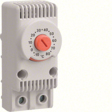 Hager FL258Z Termosztát fűtéshez, 1Z, 10A-230V AC, -10…+80°C 29x68x45mm, IP20 villanyszerelés