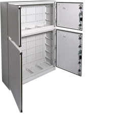 Hager FL362B Műanyag, 2 részes állószekrény lábazatttal, 1450x1100x300, IP65 villanyszerelés