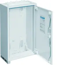 Hager FWB31D Univers mezős elosztó, falon kívüli, IP44, üres, II.év.o. 500x300x161mm villanyszerelés