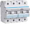 Hager HMB490 Kismegszakító 4P, B-100A, 15kA, 6M
