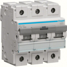 Hager HMX310 Kismegszakító 3P, C-10A, 50kA, 4,5M villanyszerelés
