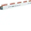 Hager KDN480B Fázissín 14db 4P készülék részére, 16mm2, 80A, 57M, 1000mm