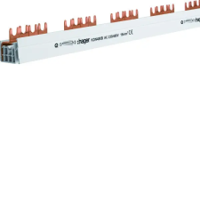 Hager KDN480B Fázissín 14db 4P készülék részére, 16mm2, 80A, 57M, 1000mm villanyszerelés