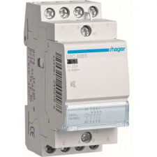 Hager Kft HAGER ESC426S mágneskapcsoló,csendes, 4NY, 25A, 230V AC, moduláris villanyszerelés