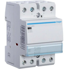 Hager Kft HAGER ESC464 Mágneskapcsoló, 4NY, 63A, 230V AC, moduláris villanyszerelés