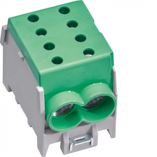 Hager KH70GN Betáplálókábel leágazó sorkapocs,2x70/ 2x50 mm2 1P zöld villanyszerelés