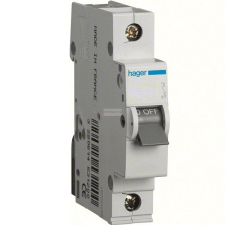 Hager Kismegszakító 1P,6A, C karakterisztika, 6 kA (Hager MC106) villanyszerelés