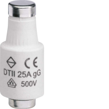 Hager LE2725 DII olvadóbiztosító betét, E27 500V gG 25A villanyszerelés