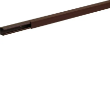 Hager LF1501508014 Kábelcsatorna fedéllel, LF, PVC, 15x15mm, barna villanyszerelés