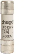 Hager LF312PV PV szolár olvadóbetét, 10x38 mm, 1000 V DC, 12A villanyszerelés