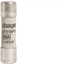 Hager LF316PV Fotovoltaikus biztosíték 10x38 mm 16A villanyszerelés