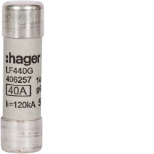 Hager LF440G Sicherungseinsatz 14x51mm gG 40A villanyszerelés