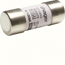 Hager lf599g Hengeres olvadóbiztosítóbetét, 22x58 mm, gG, 125 A villanyszerelés