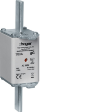 Hager LNH2100M NH 2C gG AC500V 100A LNH2100T késes biztosító villanyszerelés