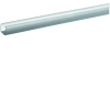 Hager M1647TRAN Minicsatorna, PVC; 4,5-6mm kábelek pattintós rögzítésére, átlátszó