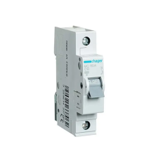 Hager MC110A Kismegszakító 1P, C-10A, 6kA/10kA, 1M villanyszerelés