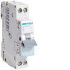 Hager MJN506A Kismegszakító 1P+N, C-6A, 4,5kA, 1M