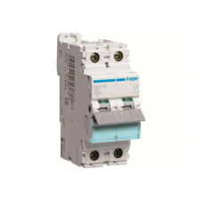 Hager NBN250 Kismegszakító 2P, B-50A, 10kA/15kA, 2M villanyszerelés