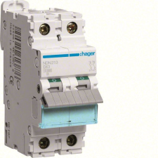 Hager NDN213 Kismegszakító 2P, D-13A, 10kA, 2M villanyszerelés