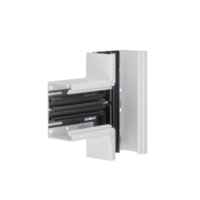 Hager R88567035 T-idom, alapprofilból, BR, PVC, 85x130mm, v.szürke villanyszerelés