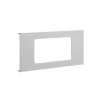 Hager R94927035 Takarókeret 2-es,BR 70172,vszürke
