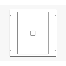 Hager UC270 Quadro 800-1600A szakaszoló kapcsoló beépítő készlet 600x600mm villanyszerelés