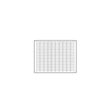 Hager UC960 Quadro állítható perforált szerelőlap 300x600mm villanyszerelés