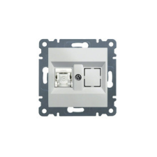 Hager WL2170 Számítógépaljzat RJ45, cat.6e, FTP - fehér villanyszerelés