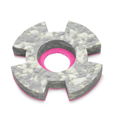 haid-tec haid tec PinkPowerSaver melamin I-Mop XL 2db takarító és háztartási eszköz