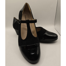  Haindra bőr pántos magassarkú női cipő