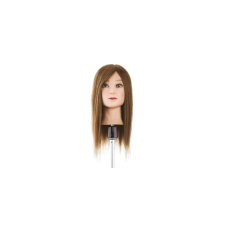 Hair Care babafej közepes, valódi hajjal 40 cm fodrászkellék